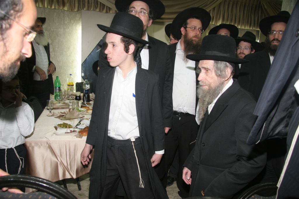 הגראי"ל שטיינמן מגיע לבר מצווה