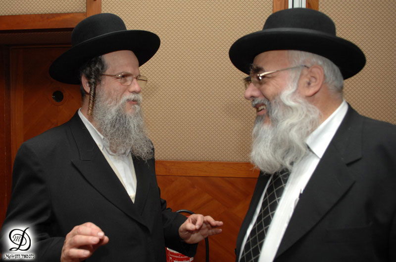 לנדא, בעלזא וחתם-סופר באולם אחד