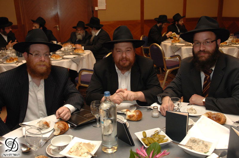 לנדא, בעלזא וחתם-סופר באולם אחד