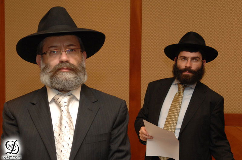 לנדא, בעלזא וחתם-סופר באולם אחד