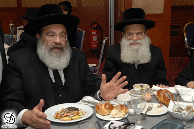 לנדא, בעלזא וחתם-סופר באולם אחד