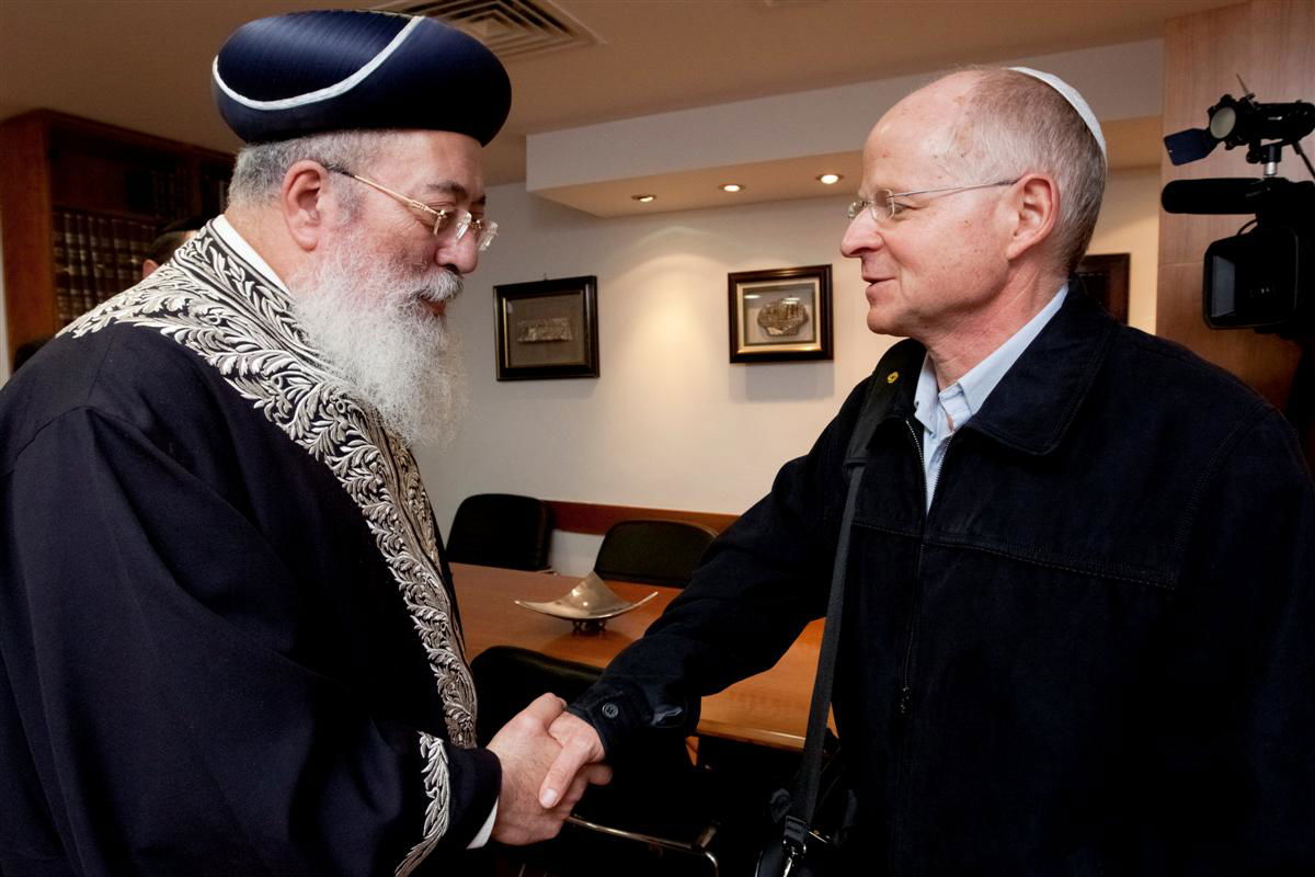 הגר"ש עמאר: "לא מקנא במחליטים"