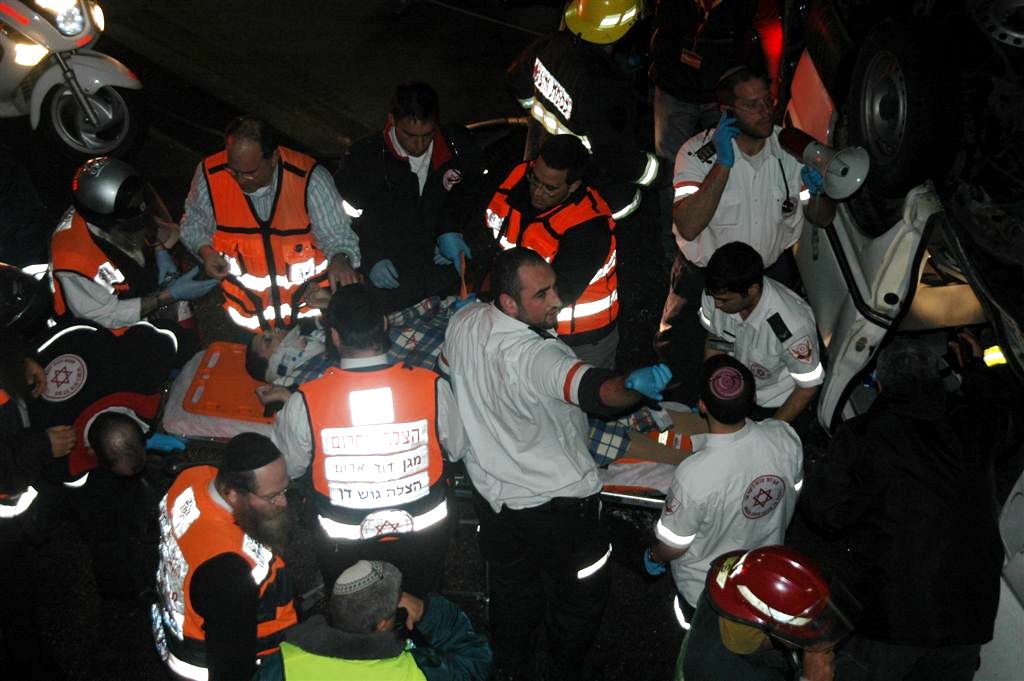 צפו: הרכב עף באויר ונחת בחצר מפעל קוקה קולה