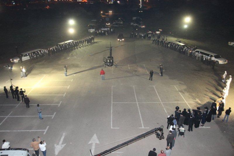 סיום הש"ס, שנת תש"ע: מסוק, לימוזינות, ניצבים