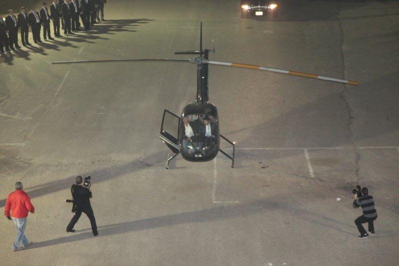 סיום הש"ס, שנת תש"ע: מסוק, לימוזינות, ניצבים