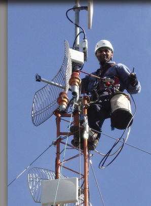 מערכת האנטנות (צילום באדיבות רות מערכות)