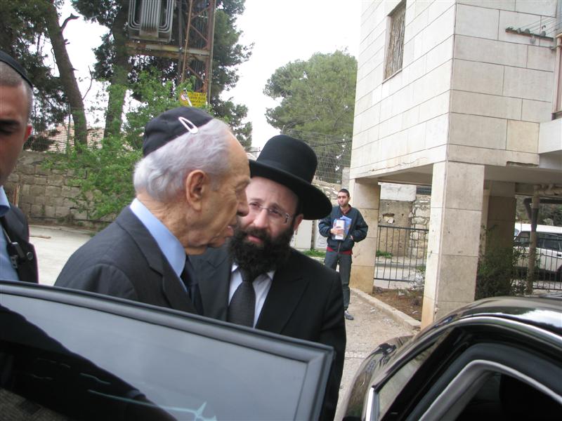 פרס סופד לרב פרוש: ´היית מסור ונאמן, ידיד אמת ורע´