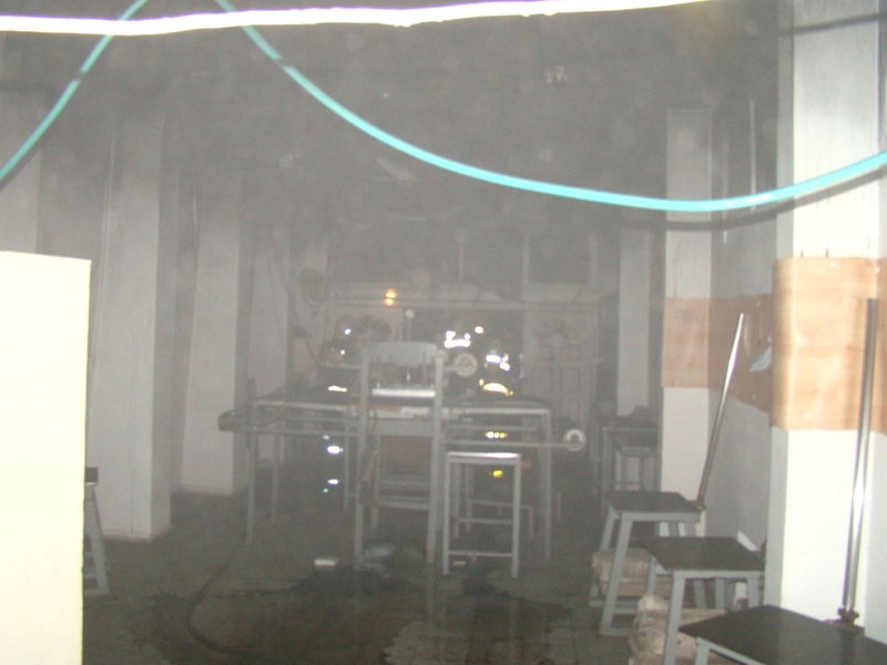 מאפיה עלתה באש בבני ברק; הבעלים התמוטט