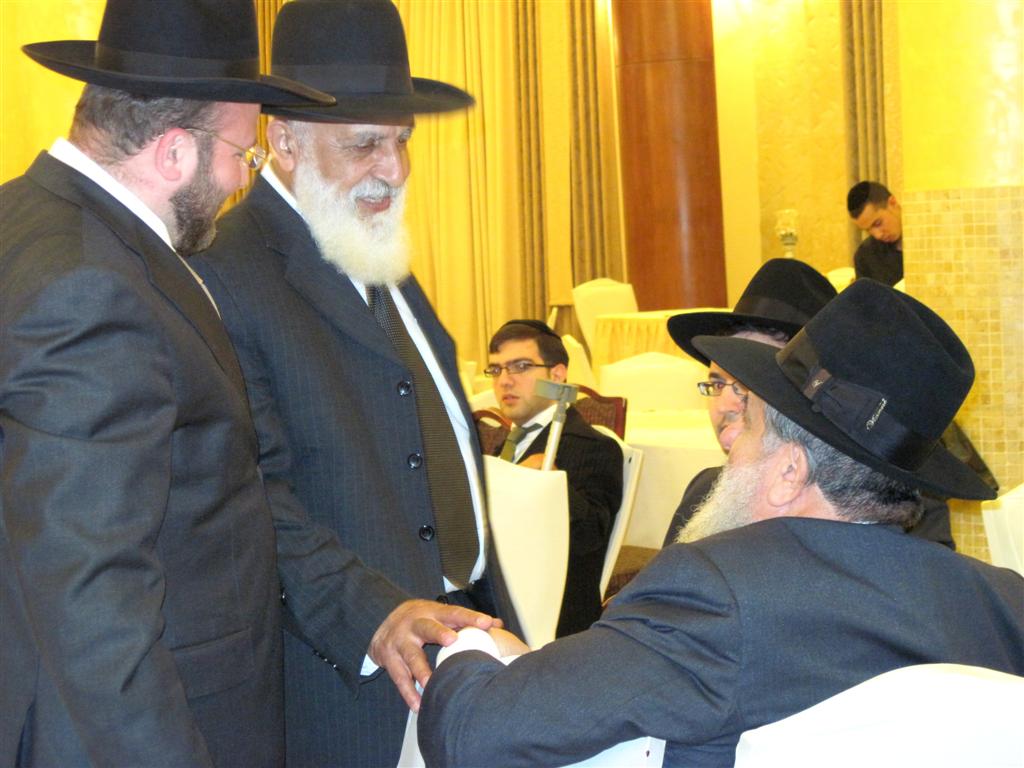 חתונת נכד הרב יוסף כהן יו"ר אירגון החסד ´חסדי נעמי´