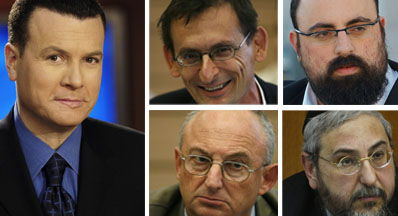 אילון ולצידו הח"כים שהגיבו