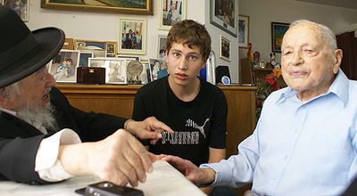 ארצי, אבנר נתניהו והרב גלינסקי