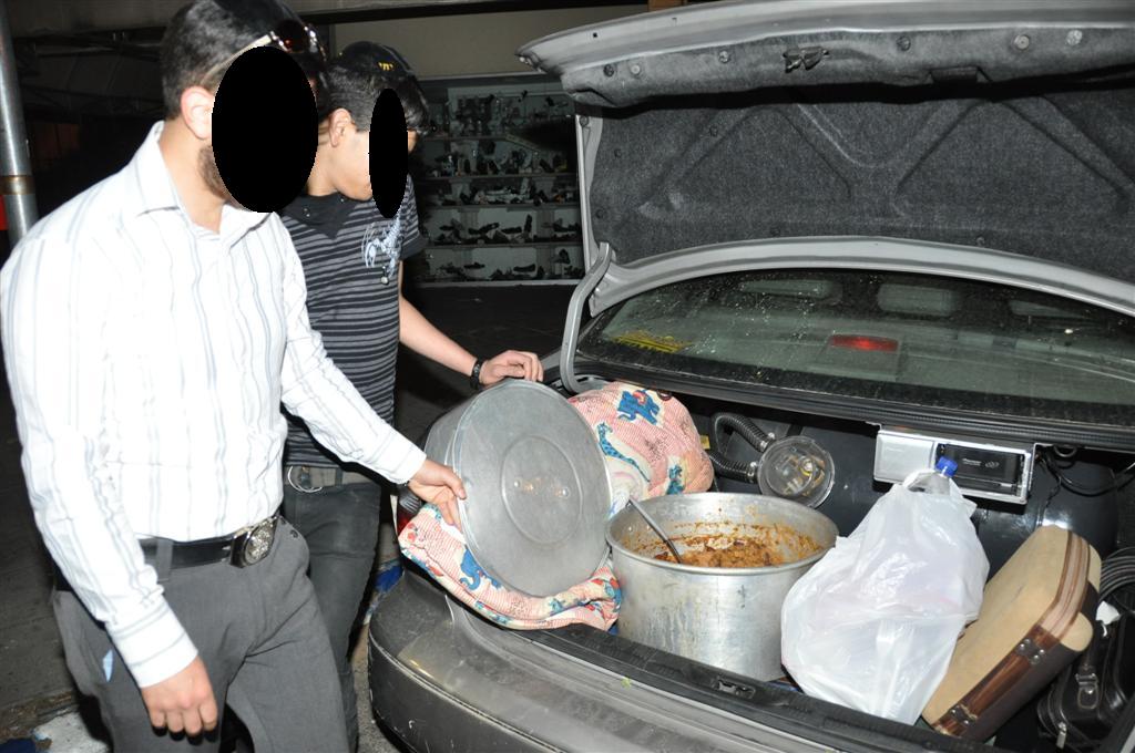 ליל שישי בבני-ברק: סערה בסיר צ´ולנט. צפו בתמונות