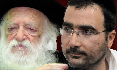 הגר"ח לצד מאיר רבין (עוזי ברק, פלאש 90)