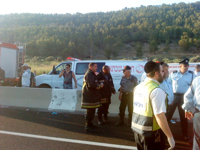 מתנדב זק"א: "המקום היה נראה ממש כמו שדה קרב"