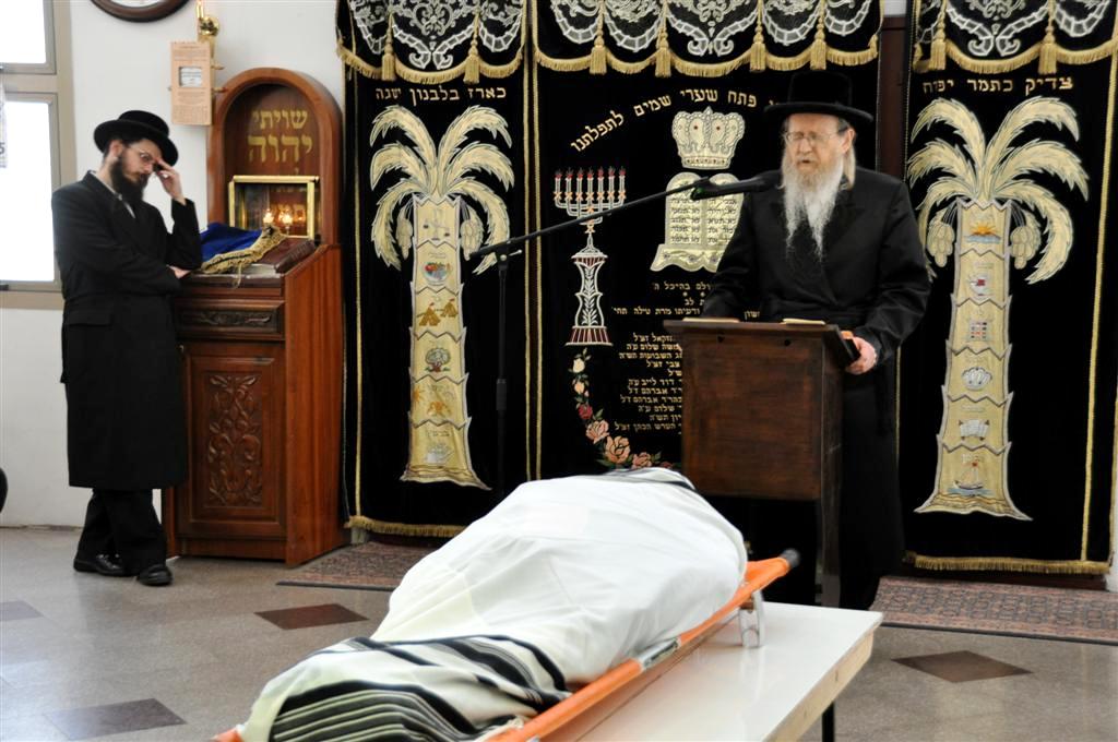 הלוויית הגאון הרב משה יעקב בוראק זצ"ל