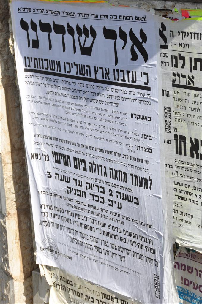 "קברי אבותינו אינם הפקר" זעקו ההמונים במעמד בי-ם
