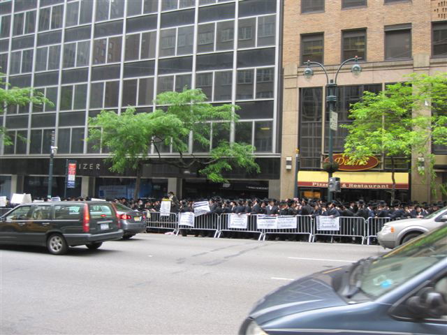 לא רק בירושלים: הפגנות אשקלון הגיעו למנהטן