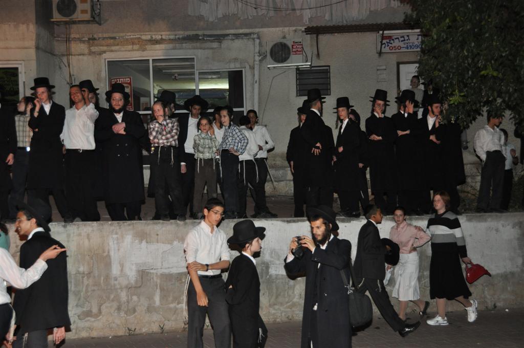 אתמול בבני-ברק: הפגנות והפרות-סדר