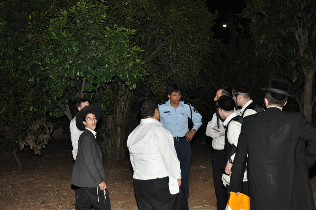 אתמול בבני-ברק: הפגנות והפרות-סדר