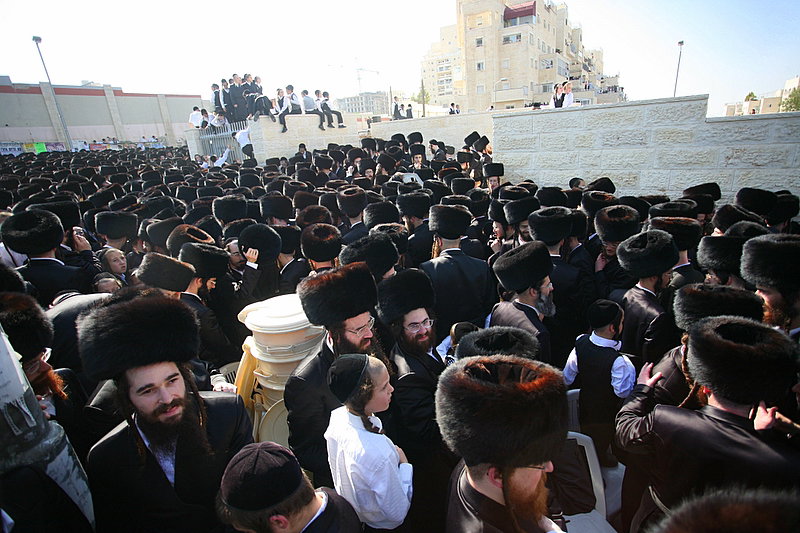 תיעוד מרהיב: חתונת נכדת כ"ק האדמו"ר מגור שליט"א