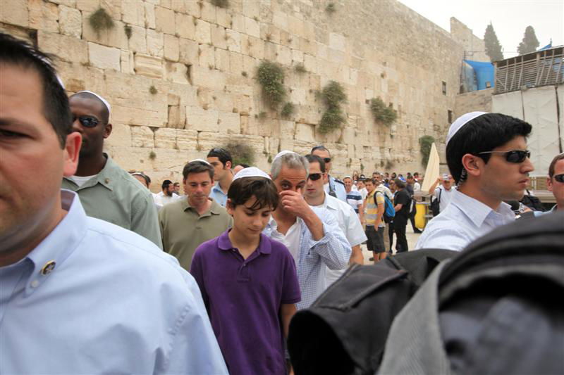 התרגיל המשטרתי: כך בא רם עמנואל לכותל המערבי