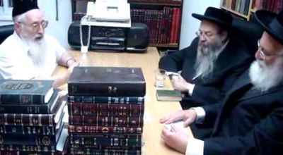 צפו בתיעוד: סלונים וחב"ד במפגש עם הרב יעקב יוסף