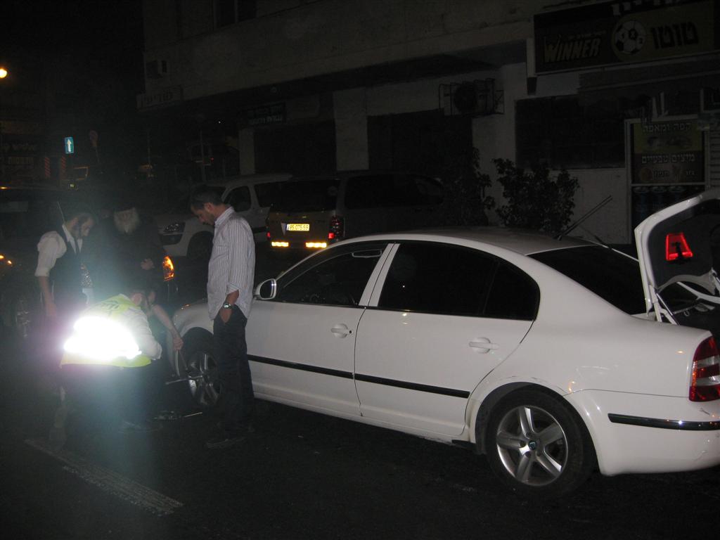 צפו: סגן-השר ליצמן נתקע, "ידידים" חילצו