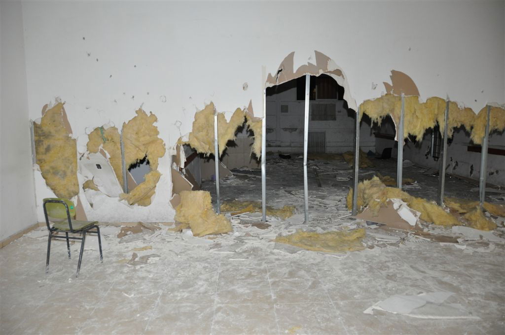 ונדליזם: אלמונים השחיתו וזרעו הרס רב בישיבת "תורה ודעת"