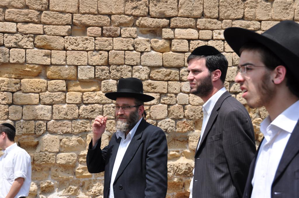 חיזוק מפתיע: הגר"ח הגיע למחות נגד החפירות ביפו