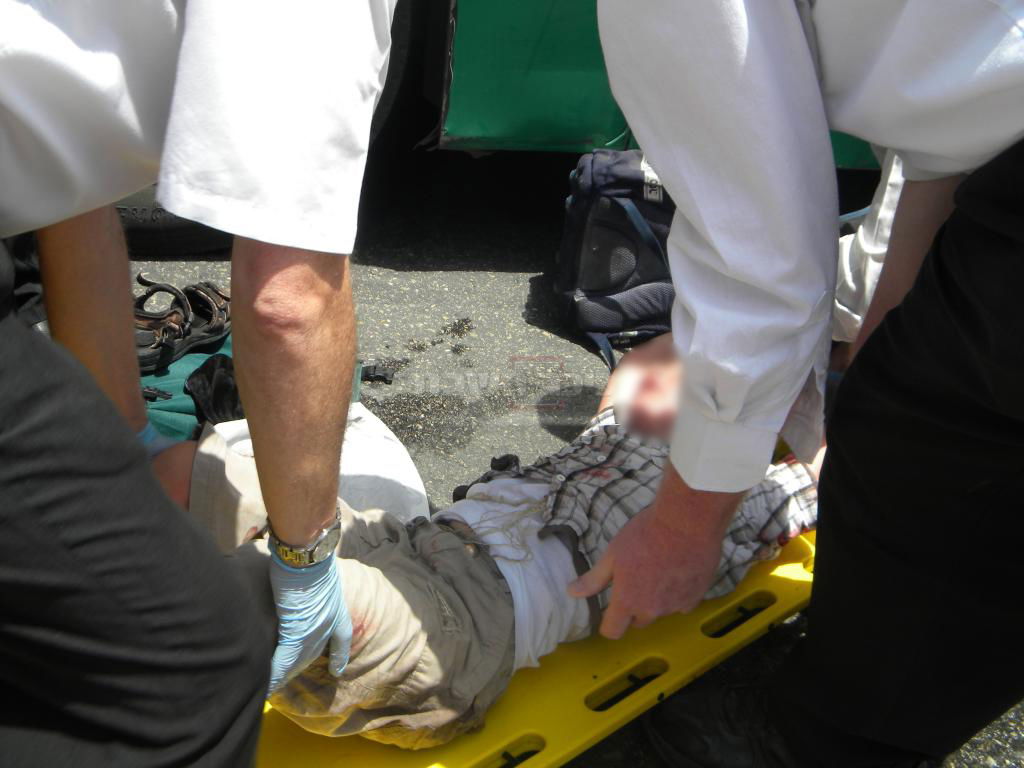 תאונה במודיעין-עלית: ילד נפגע בראשו