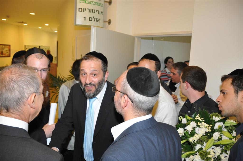 דרעי: "אמרתי שאני חוזר. באיזה מסגרת? השם יודע"