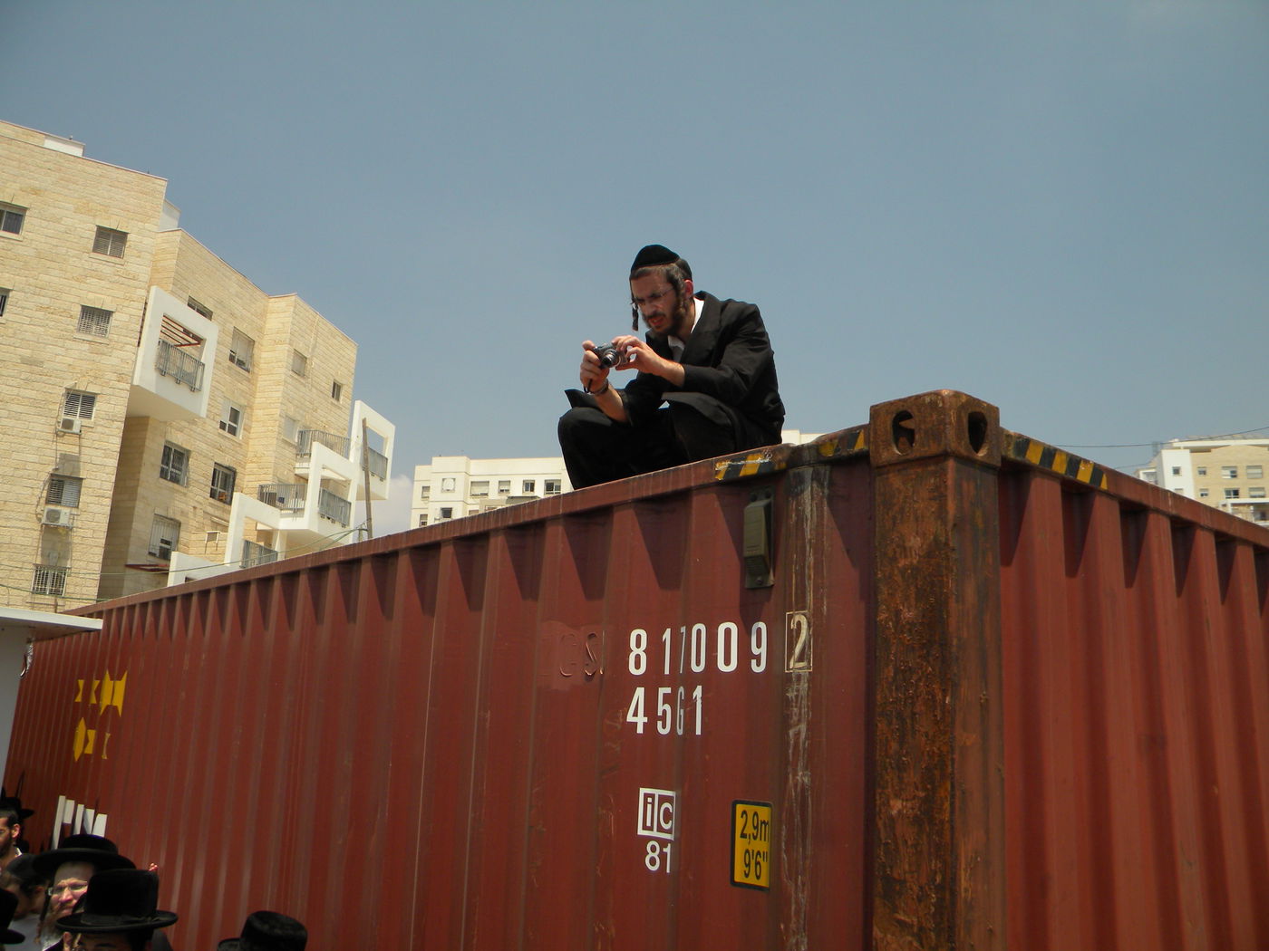 בעל ה"שבט הלוי" במעמד א"פ לביהכנ"ס "שבט הלוי"