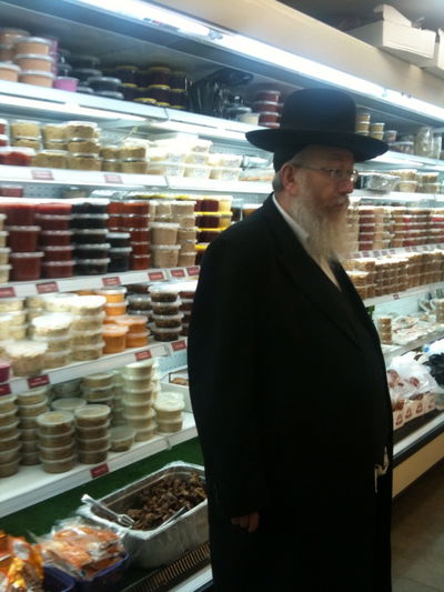 ליצמן בקניות, ערב שבת