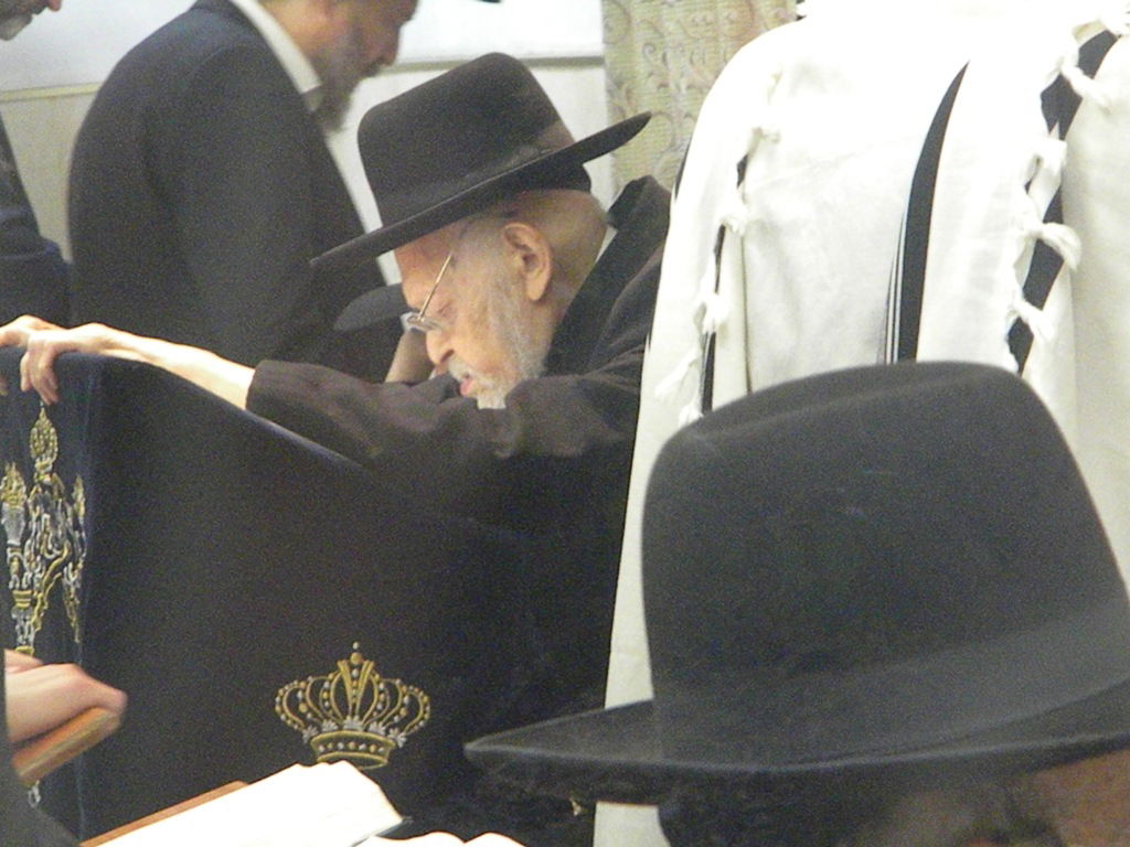 מרן הגרי"ש מתכונן לאלול: השתתף בתפילת ´יו"כ קטן´