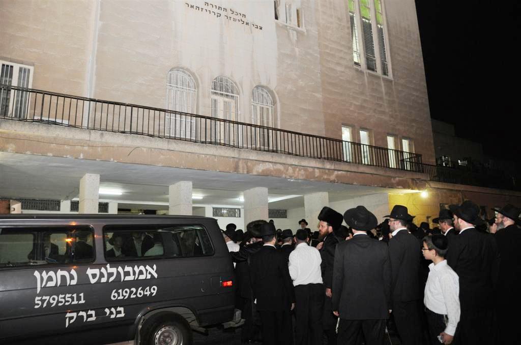 תמונות: הלויית הרה"צ ר´ בן ציון לייטנר זצ"ל מפוניבז´