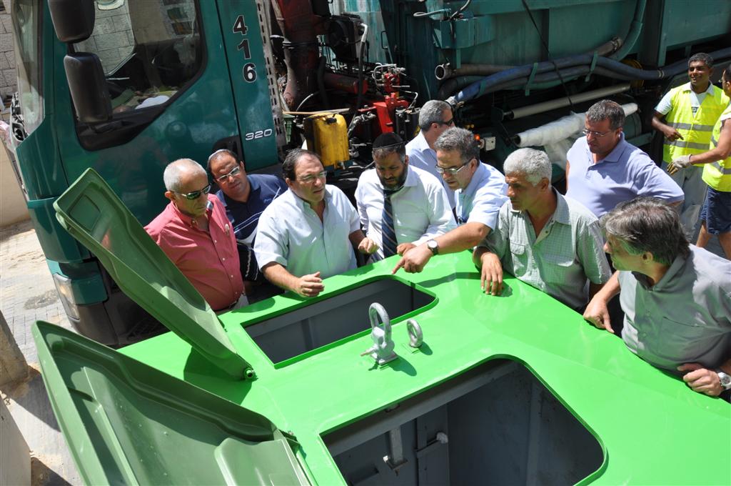 עיריית ראשל"צ ביקשה ללמוד ניקיון מבני-ברק
