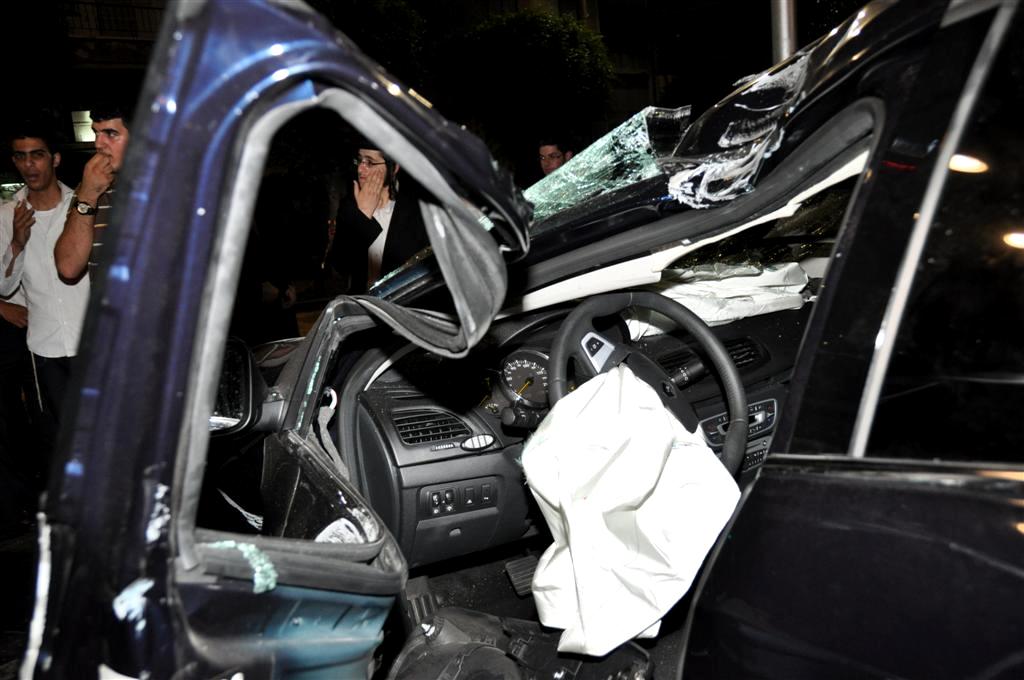 לפנות בוקר: תאונה קשה בלב בני-ברק - וידאו ותמונות