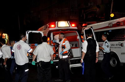 לפנות בוקר: תאונה קשה בלב בני-ברק - וידאו ותמונות