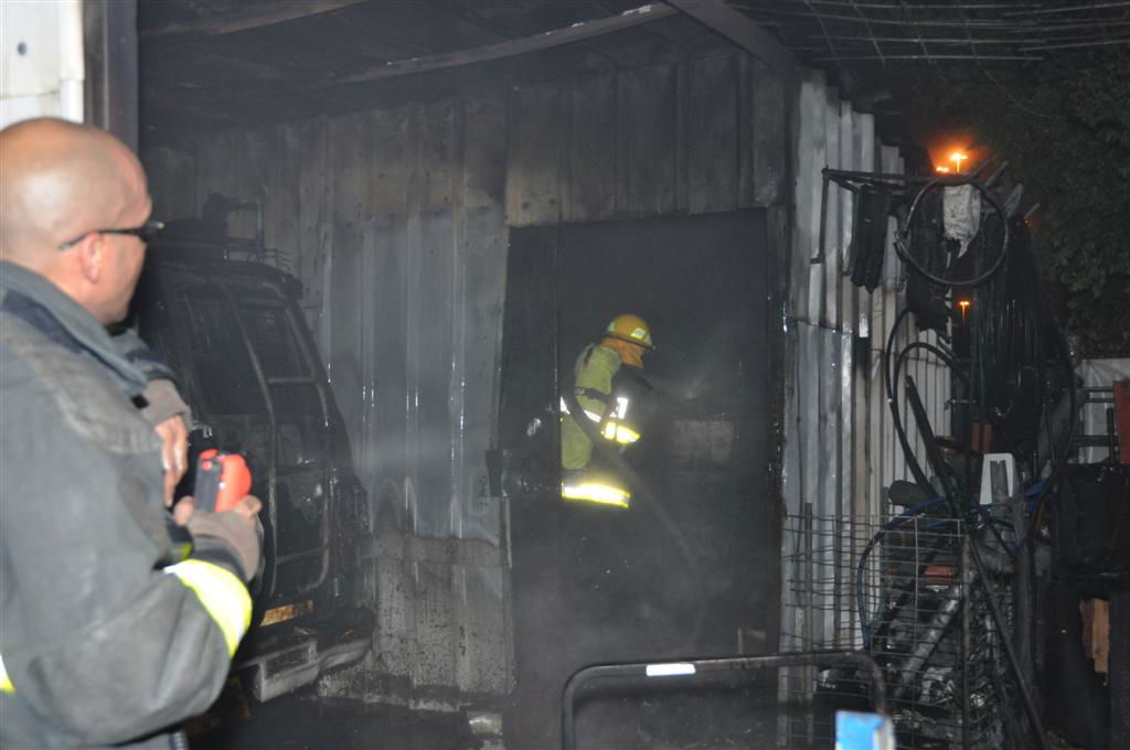 שריפה פרצה בבני-ברק, הדיירים חולצו