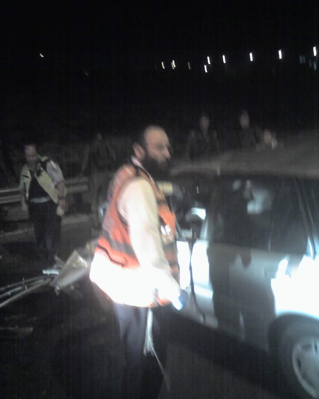 שערורייה בכביש עוקף חוסן: ערבים שופכים שמן, יהודים נפגעים