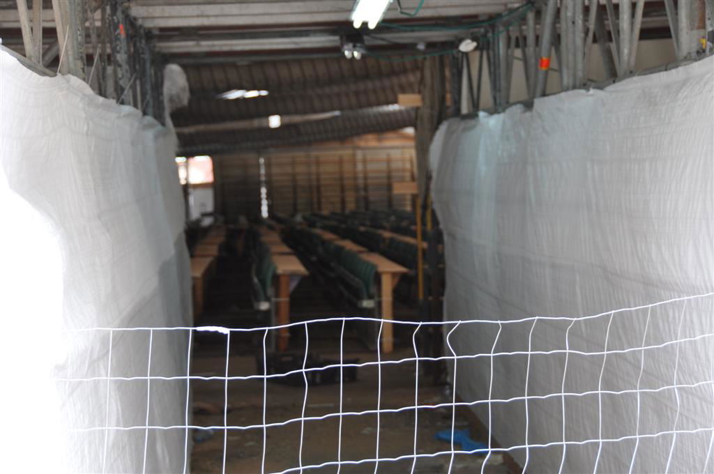 לקראת החגים: מאהל ענק נבנה בויזניץ