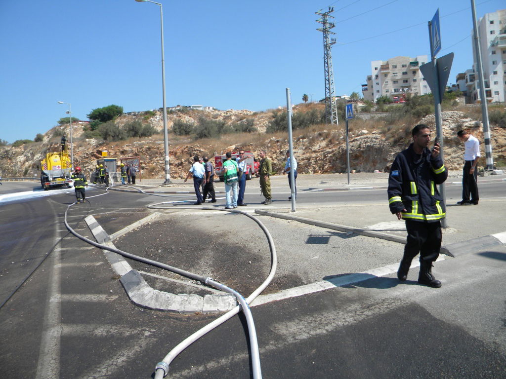 וידאו, תמונות: דליפת סולר השביתה את מודיעין-עלית