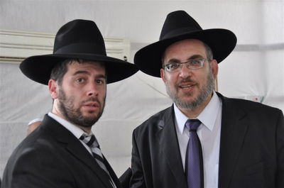 גלריה, וידאו: בסוכה של ראש העיר בני-ברק