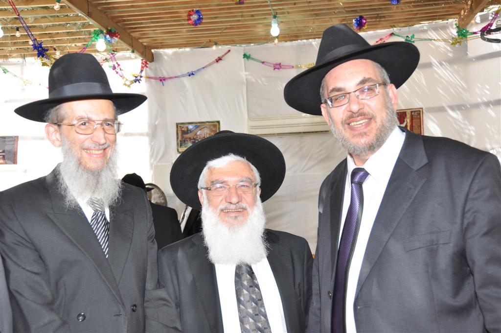 גלריה, וידאו: בסוכה של ראש העיר בני-ברק