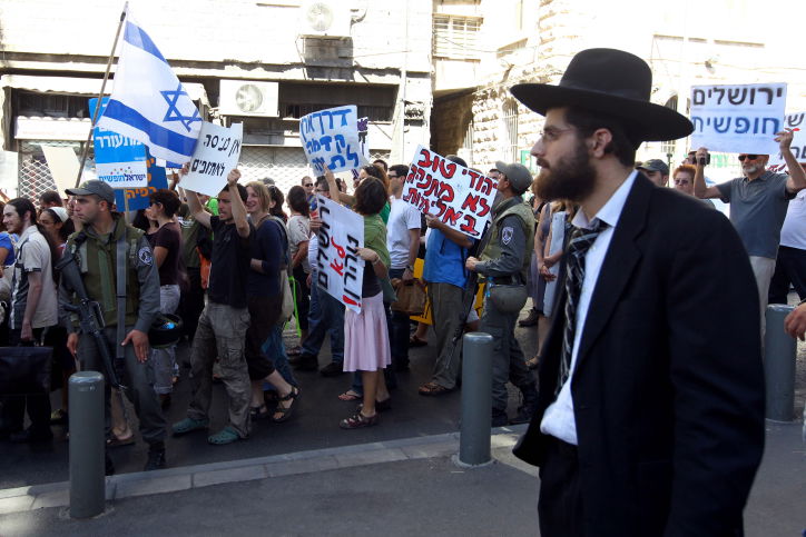 מאה שערים נותרה שלווה: פרובוקציית הנשים נכשלה
