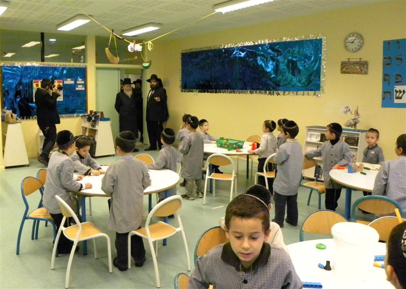 בביקור בגן חב"ד מקומי