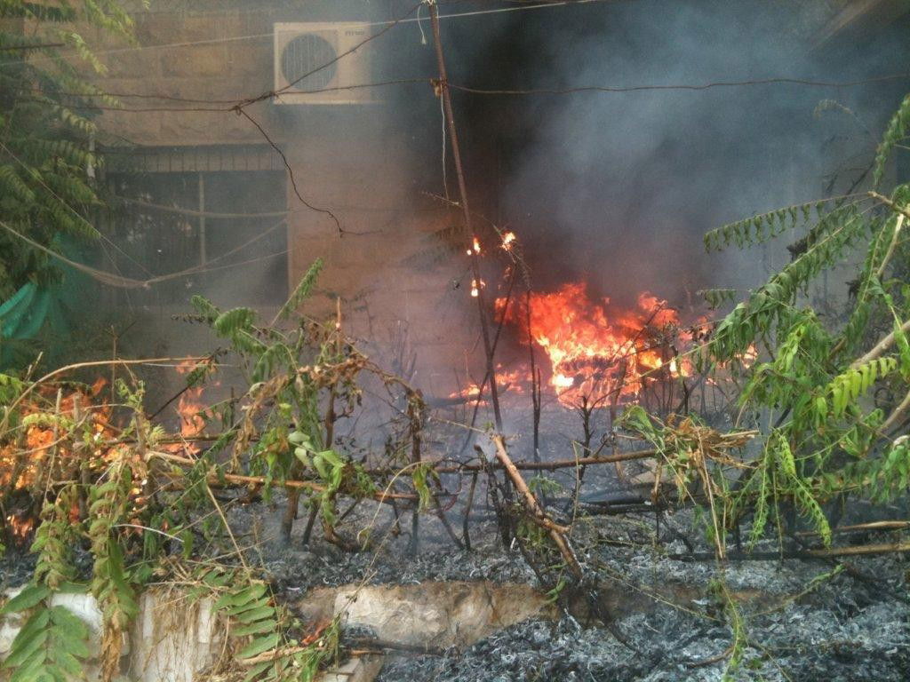 אין גבול: נערי שוליים הציתו גן ילדים