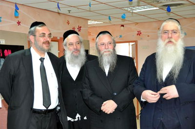 ביקור מיוחד: סגן שר החינוך, מאיר פרוש, בבני-ברק