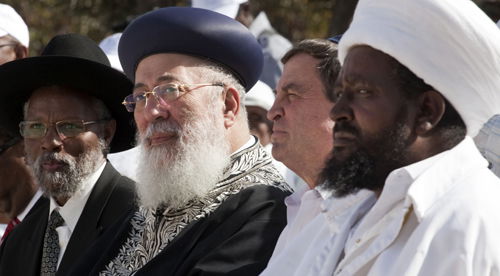 אורח כבוד ב"חג הסיגד": הגר"ש עמאר