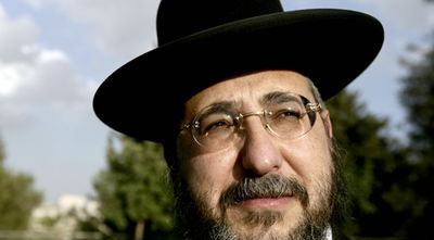 לשמור על התרבות שלנו. הרב אמסלם (צ´: פלאש 90)